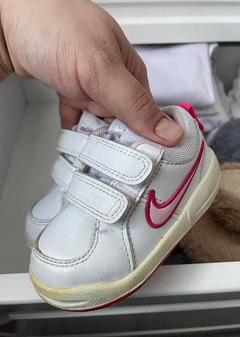 Kız Çocuk Beyaz Spor Ayakkabı Velcro