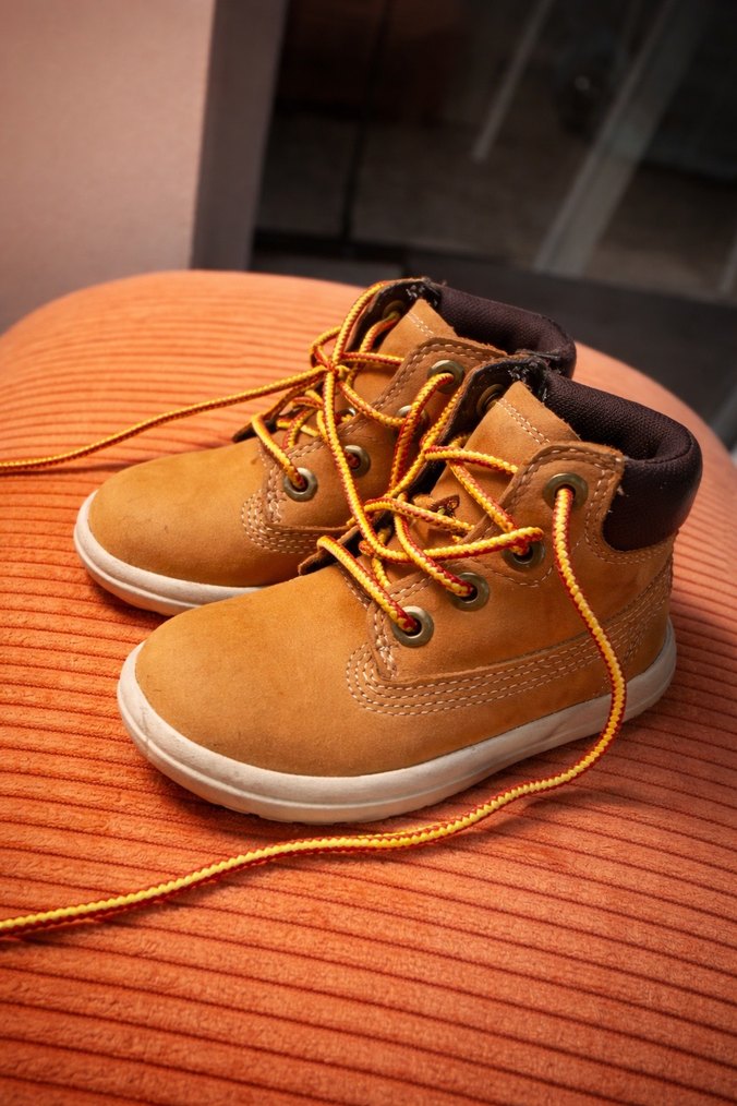 Erkek Çocuk timberland Kahverengi Deri Bot - Görsel 2