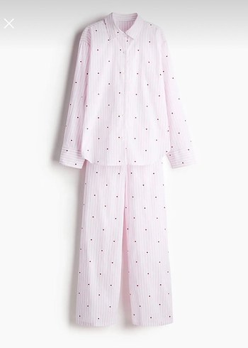 m Beden pembe Renk H&M pijama takımı