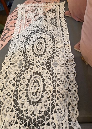 Dantel anglez runner - Görsel 2