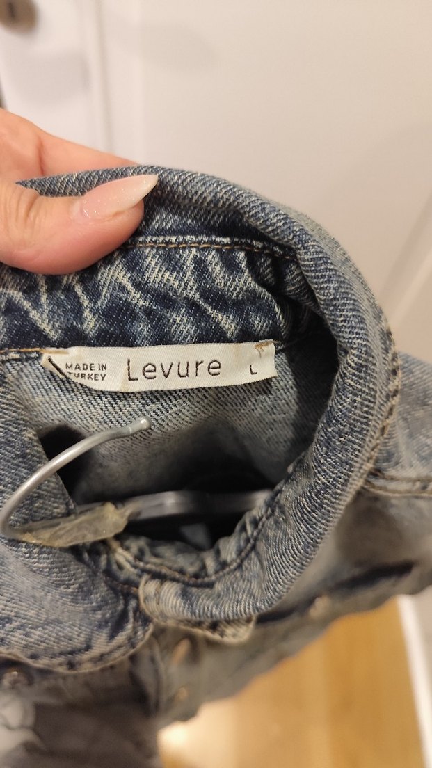 SON BEDEN Düğmeli  Denim Kolsuz Kadın Tulum - Görsel 5