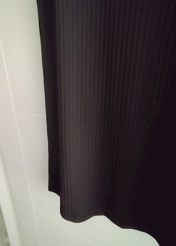 40 Beden V Yaka Siyah Kadın benye tunik