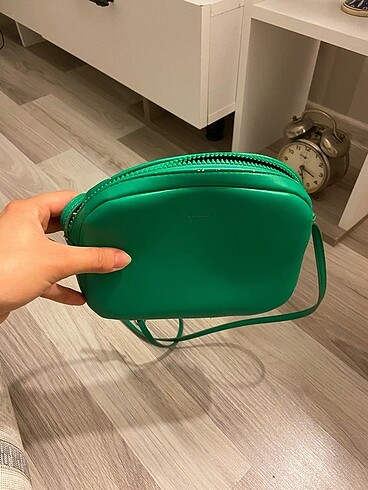 PULL BEAR YEŞİL ÇANTA