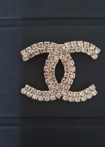 Beden beyaz Renk Chanel Broş