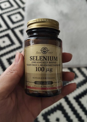 Solgar Organik Bağlı Selenyum 100 Tablet