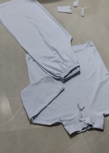 m Beden Gri Pijama Takımı eşofman takımı