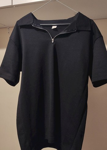 Fermuarlı Erkek Polo Tişört - Görsel 3