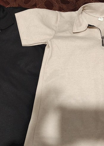 Fermuarlı Erkek Polo Tişört - Görsel 2