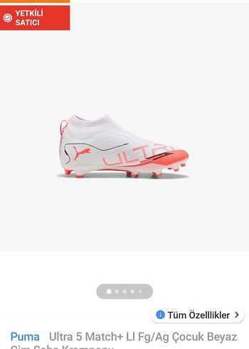 Puma Ultra 5 Match Cocuk Futbol Ayakkabisi