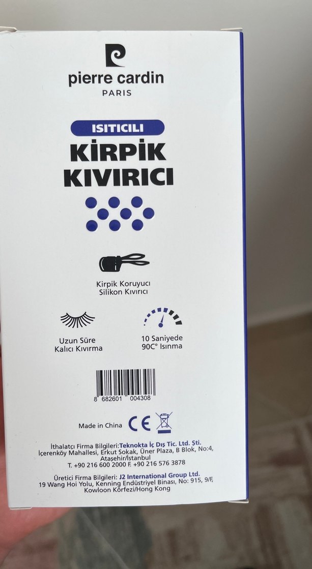 Pierre Cardin Isıtıcılı Kirpik Kıvırıcı Beyaz - Görsel 2