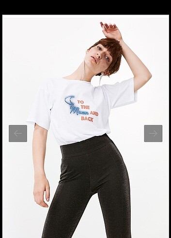 TWİST Simli Örme Kahverengi Tayt Pantolon - Görsel 5