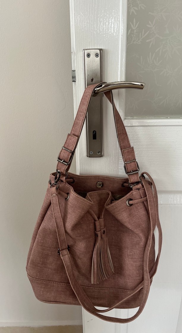 Pudra pembesi çanta - Görsel 4