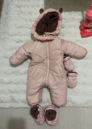 Kız bebek astronot mont - Görsel 3