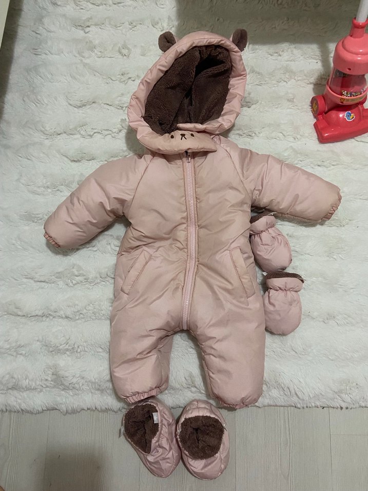 Kız bebek astronot mont - Görsel 3