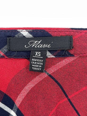 xs Beden çeşitli Renk Mavi Jeans Gömlek %70 İndirimli.
