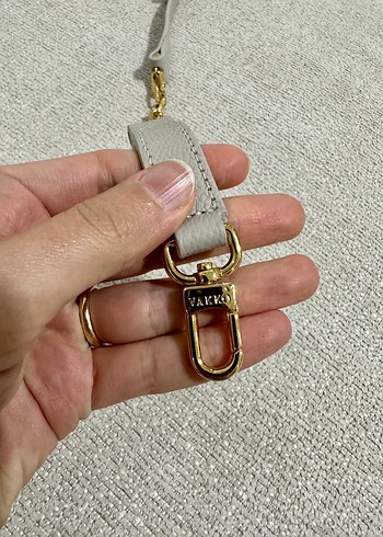 Beden beyaz Renk Orijinal Vakko çanta askısı