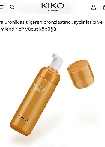 KIKO Self Tan Mousse BB Krem Bej - Görsel 3