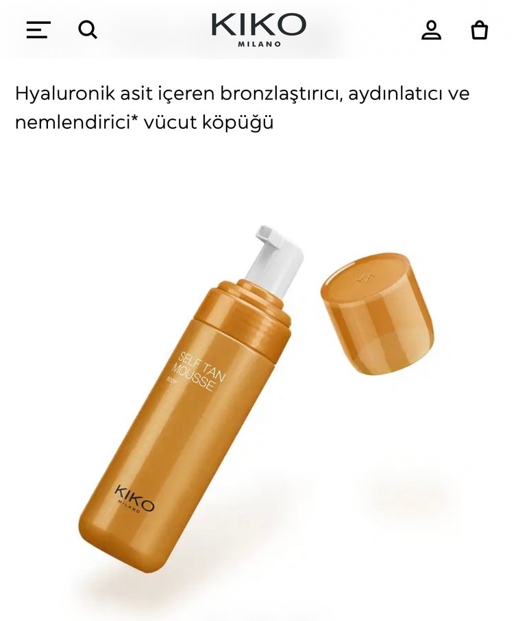 KIKO Self Tan Mousse BB Krem Bej - Görsel 3