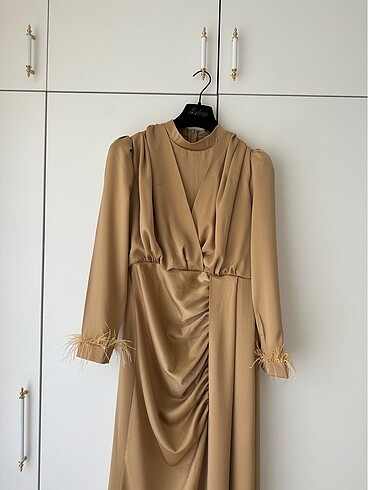40 Beden camel Renk Etiketli