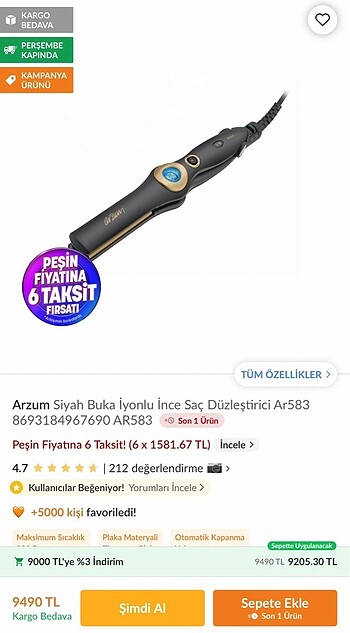 1 kere kullanıldı