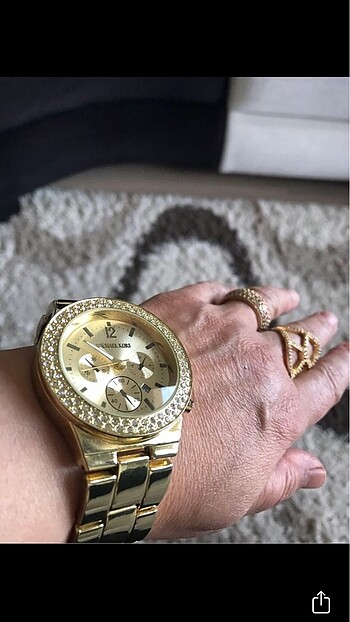  Beden altın Renk Micheal Kors saat