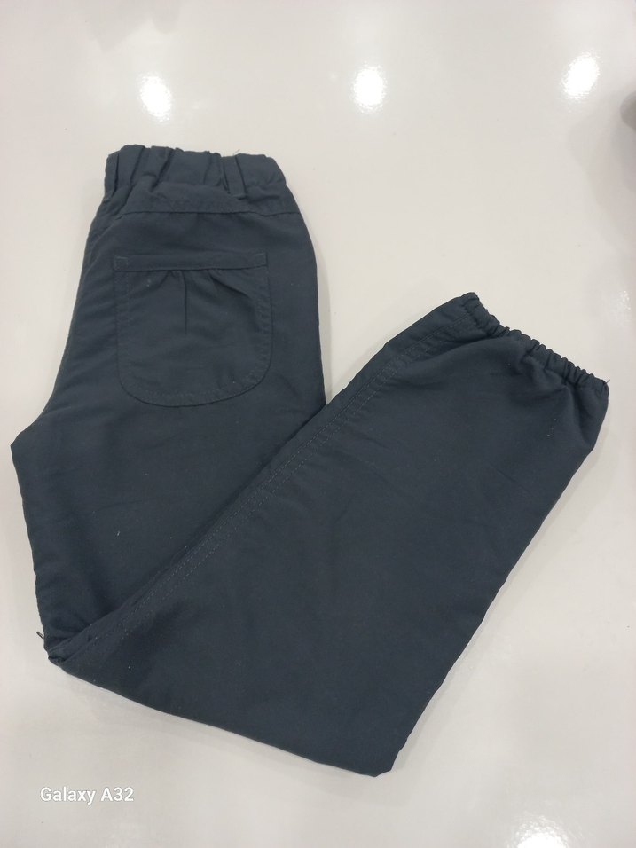 Nakışlı Kemerli Kız Pantolonu - Görsel 4