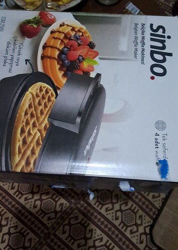 Sinbo Kahverengi Waffle Makinesi - Görsel 5