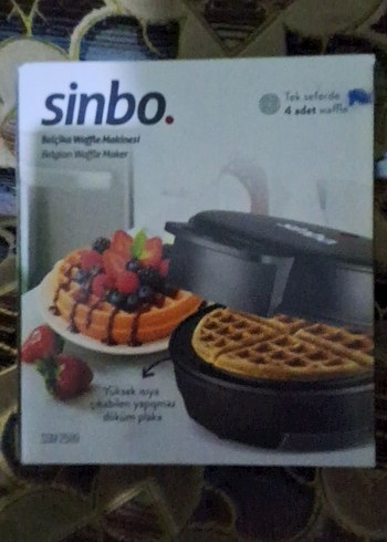 Sinbo Kahverengi Waffle Makinesi - Görsel 4