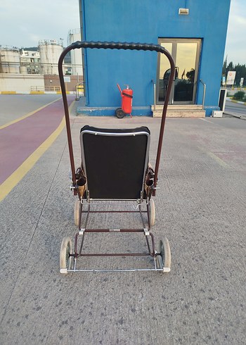 1960 Alman antika bebek arabası - Görsel 6