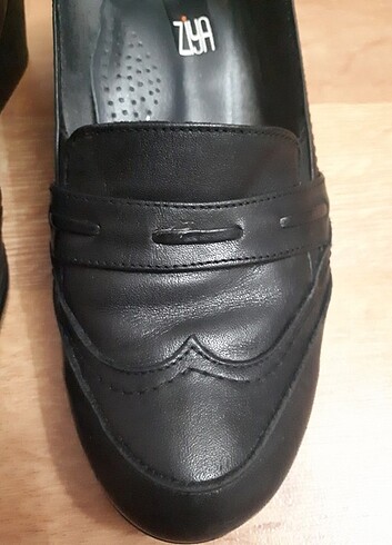 37 Beden Ziya marka hakiki deri bayan ayakkabı 