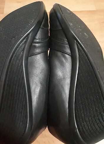 37 Beden siyah Renk Ziya marka hakiki deri bayan ayakkabı 