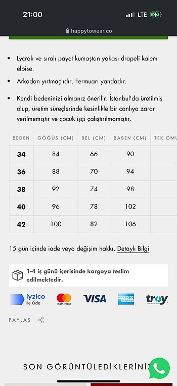 34 Beden Işıltılı abiye elbise