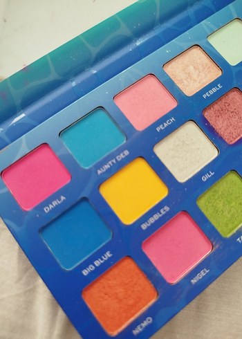  Beden Renk Pastel Mavi Finding Nemo Far Paleti