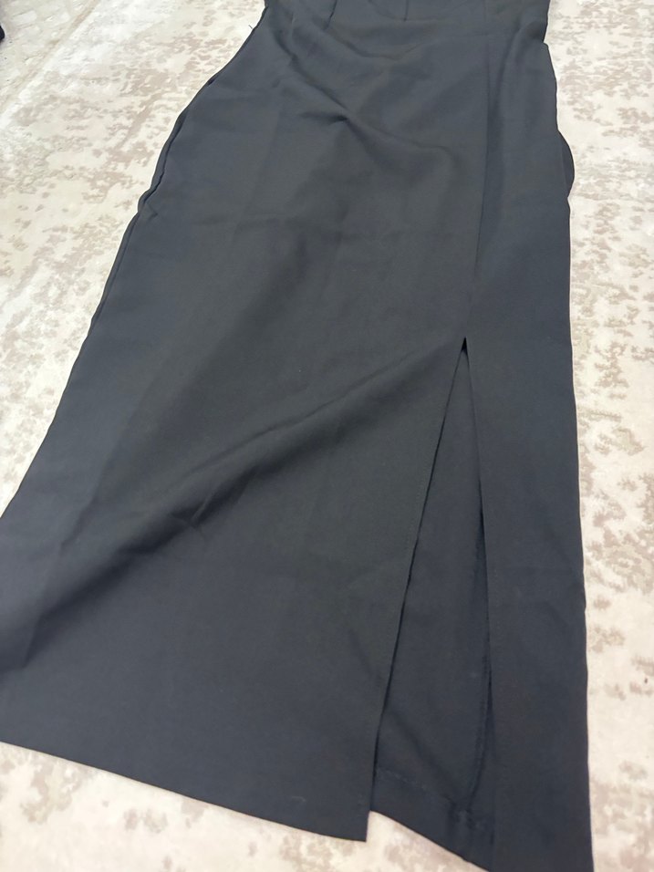 Siyah 
 Uzun Abiye Elbise - Görsel 5