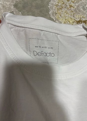 Erkek Beyaz Kısa Kollu Basic Tişört - Görsel 3