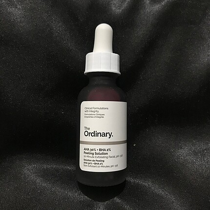 The ordinary AHA BHA peeling solution