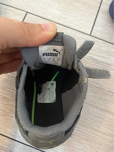 22 Beden gri Renk Puma erkek cocuk spor ayakkabi