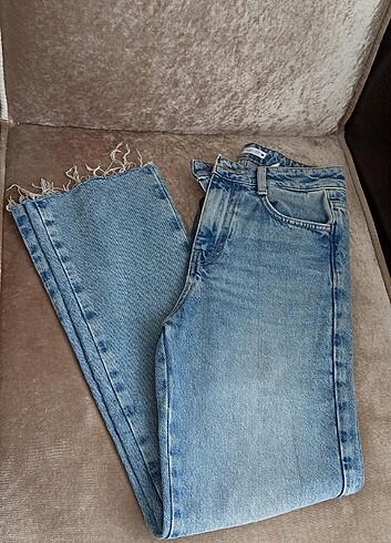 34 Beden Zara straight fit jean 