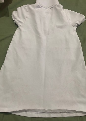 Kız Çocuk Renkli Baskılı Polo elbise - Görsel 2