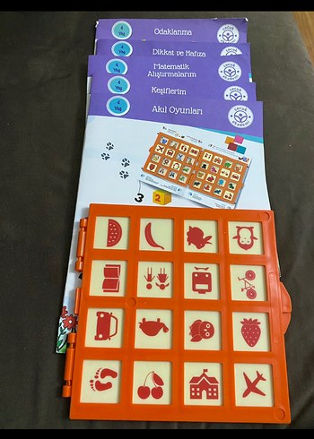Turuncu Eğitici Hafıza ve Odaklanma Oyunu