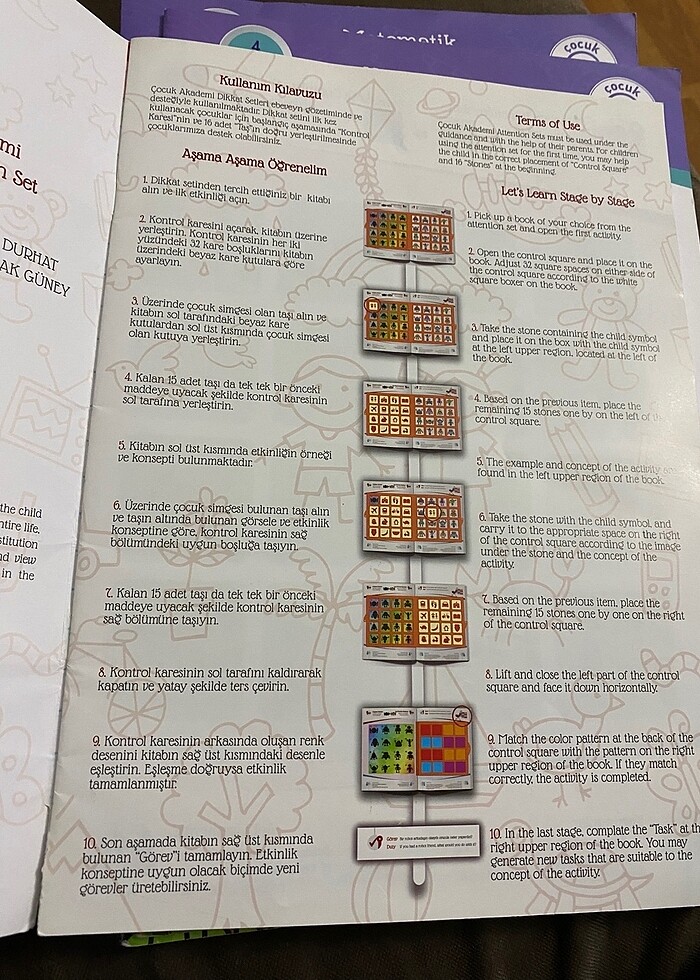 4 yaş dikkat seti - Görsel 2