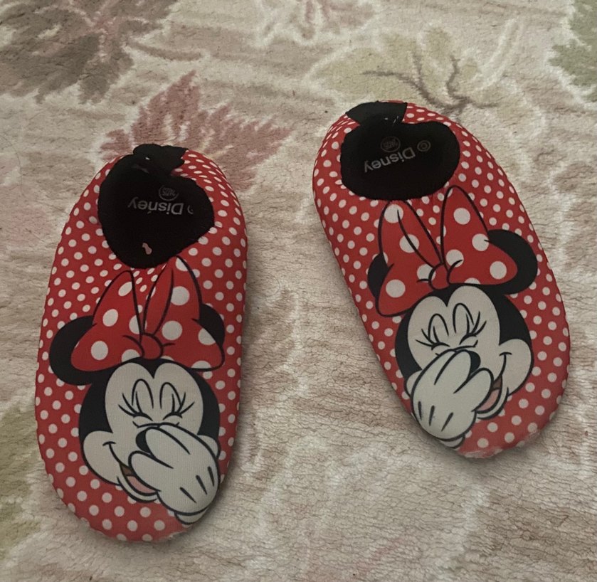 Kız Çocuk Pembe Yıldız Desenli Bikini,kolluk,deniz patiği - Görsel 2