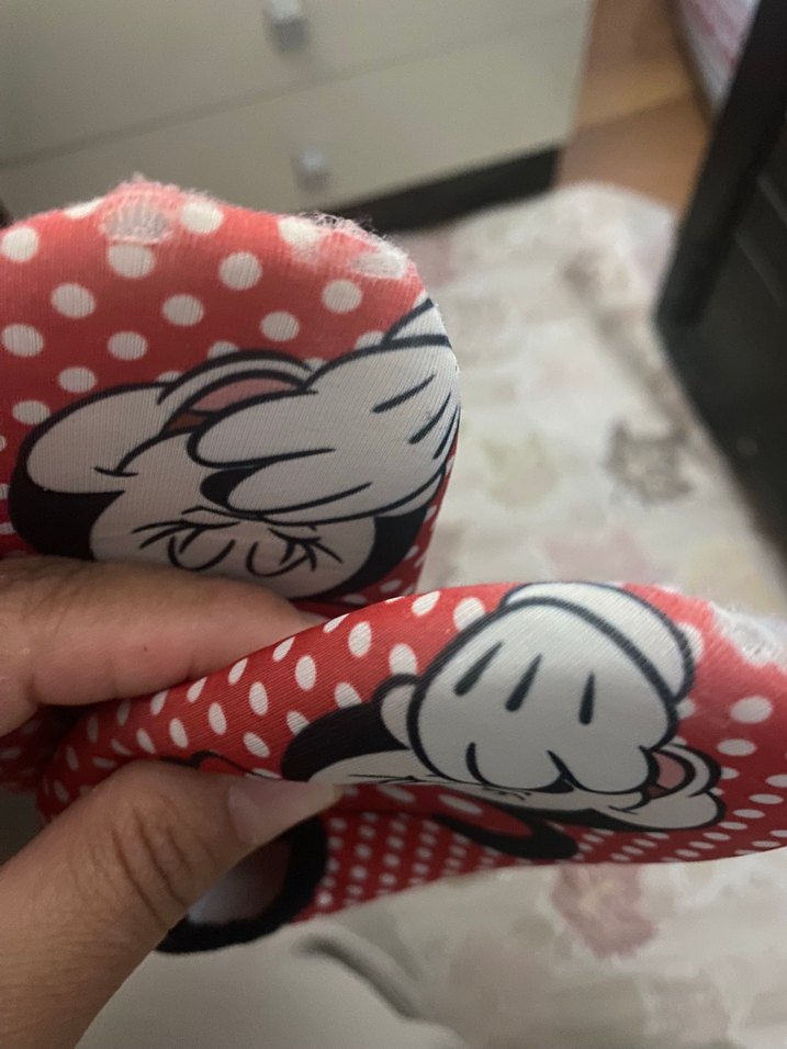 Kız Çocuk Pembe Yıldız Desenli Bikini,kolluk,deniz patiği - Görsel 4