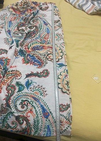 Bohem Desenli Uzun Kollu Gömlek Pantolon takım - Görsel 6