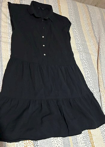 Siyah Midi Hamile Etek - Görsel 3