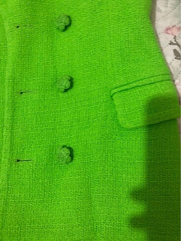 Zara yeşil blazer ceket - Görsel 5