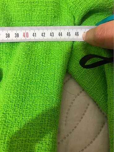 Zara yeşil blazer ceket - Görsel 14