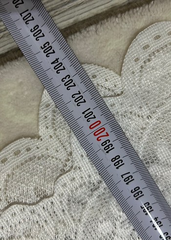 Nakışlı Beyaz Gri Desenli Tül Perde - Görsel 13