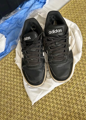 Erkek Siyah Spor Ayakkabı Bağcıkları - Görsel 6