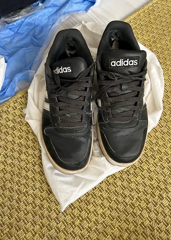 Erkek Siyah Spor Ayakkabı Bağcıkları - Görsel 8